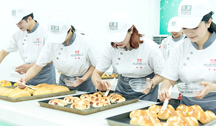 世奥蛋糕培训学校产品展台