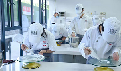世奥蛋糕培训学校产品展台