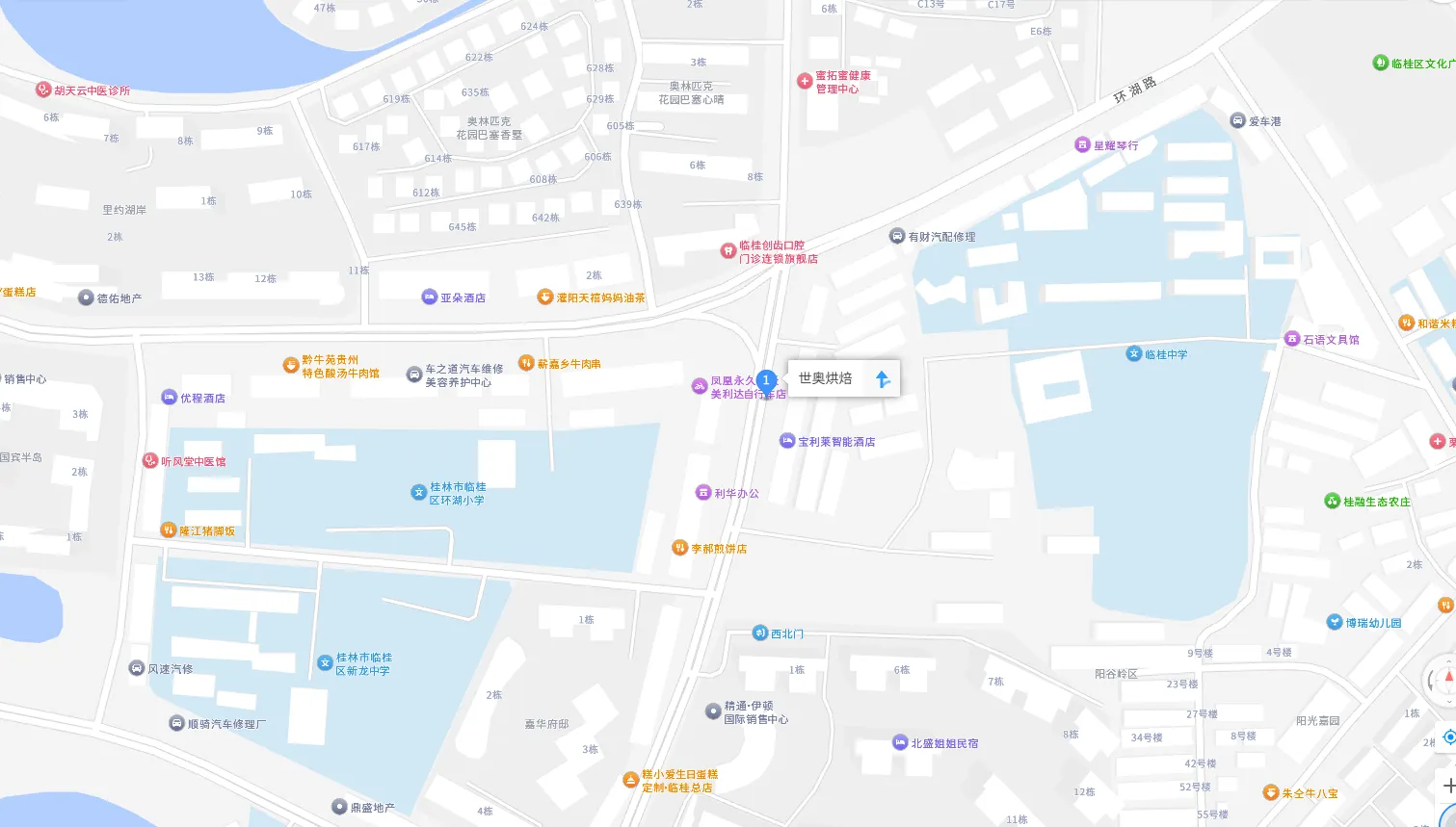 桂林世奥烘焙有限公司 Location Map
